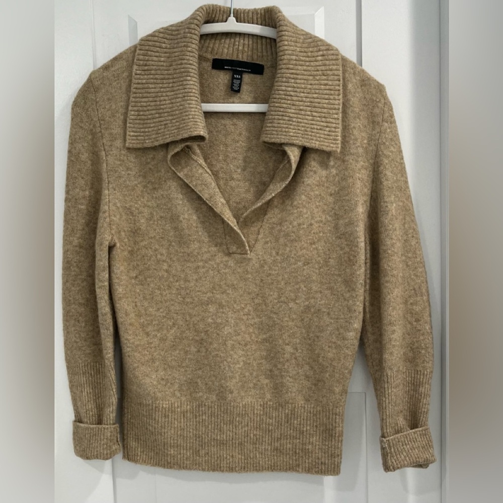 White House Black Market Tan Sweater